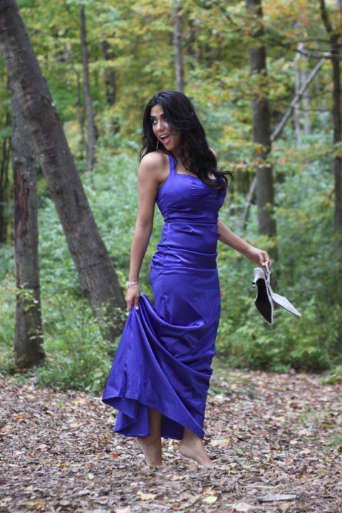 Woman Forest Dress