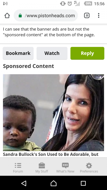 Sandra Bullock's Son Used to Be Adorable, but Today He Loo - Page 1 - Website Feedback - PistonHeads