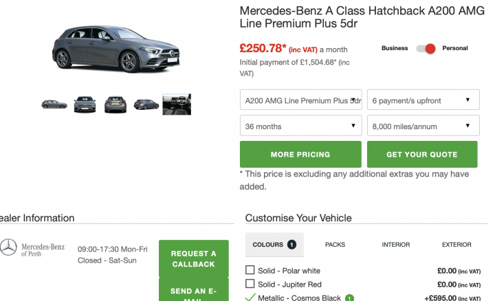 Best Lease Car Deals Available? (Vol 7) - Page 343 - Car Buying - PistonHeads