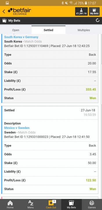 World Cup Easy Money Bets - Page 6 - Football - PistonHeads