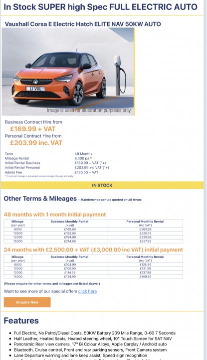Best Lease Car Deals Available? (Vol 9) - Page 251 - Car Buying - PistonHeads UK