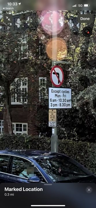 No right turn sign. - Page 1 - Speed, Plod & the Law - PistonHeads UK
