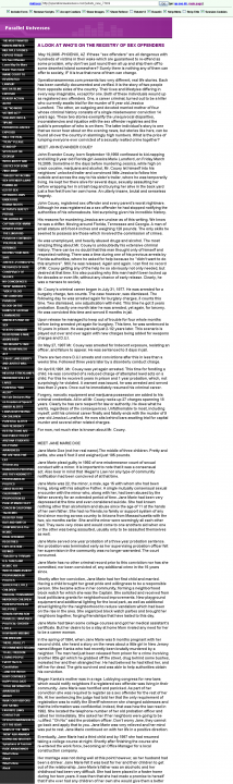 The image displays a large block of text, resembling a webpage or a print document. The text is contained within what appears to be a browser window, indicated by a layout with menus and navigation options at the top and bottom of the window. The text is too small in the image provided to read the specific content. The font style is consistent across the document, suggesting a structured and formal presentation of information. The overall image has a digital and modern feel.