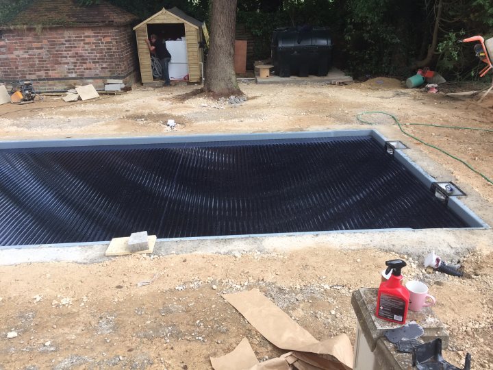 11m x 4m outdoor swimming pool in 3 weeks (with paving) - Page 119 - Homes, Gardens and DIY - PistonHeads
