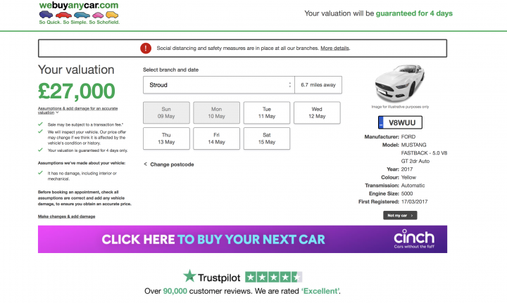 We Buy Any Car Valuation, Surely Not?..... - Page 1 - General Gassing - PistonHeads UK