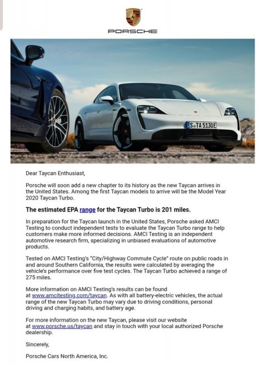 Porsche Taycan - Page 3 - EV and Alternative Fuels - PistonHeads