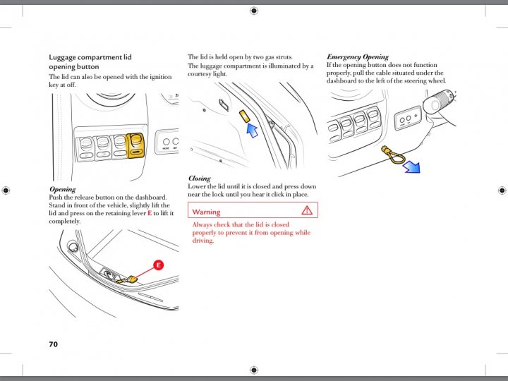 Locked myself out of the F430? - Page 1 - Ferrari V8 - PistonHeads - The image displays a page from a vehicle owner's manual, providing step-by-step instructions on locating and using the opening or closing child safety locks. The diagrams show an up-close view of a car's panel where the seat belt is fastened, and arrows point to the locations of these latches. The instructions emphasize to be cautious of the vehicle's idling exercise lest the child safety locks get locked in place by a regular seat belt retraction exercise.