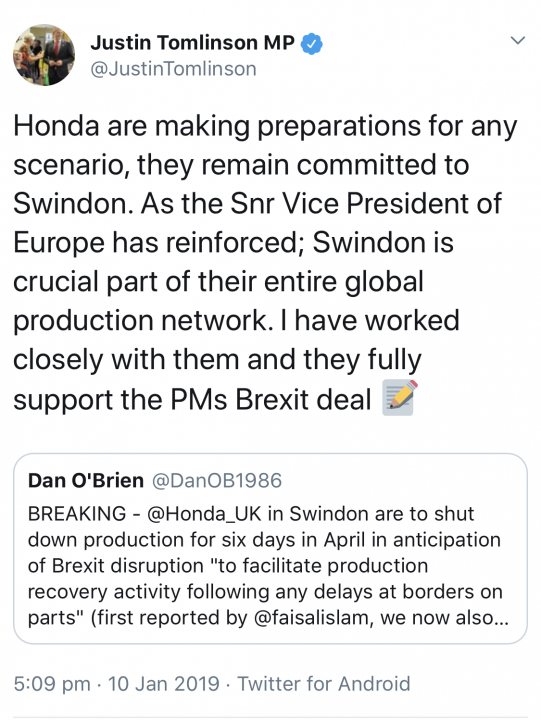 Honda Swindon to close - Page 3 - General Gassing - PistonHeads