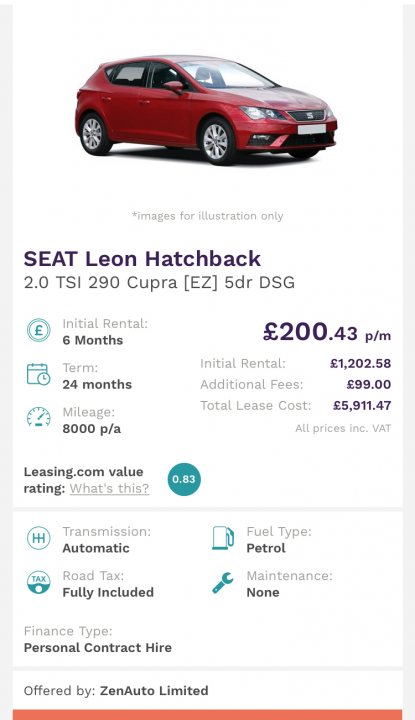 Best Lease Car Deals Available? (Vol 8) - Page 2 - Car Buying - PistonHeads