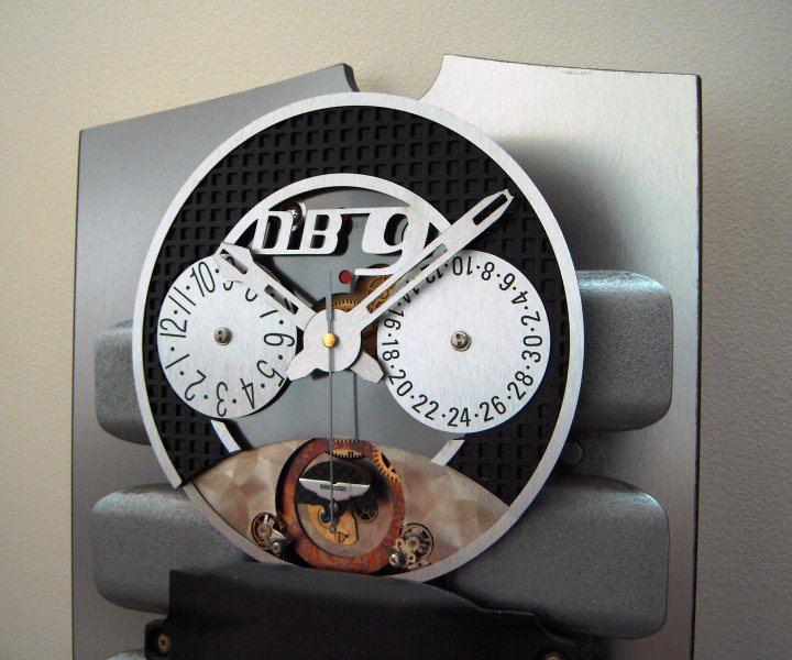 Martin Aston Clock Pistonheads Wall