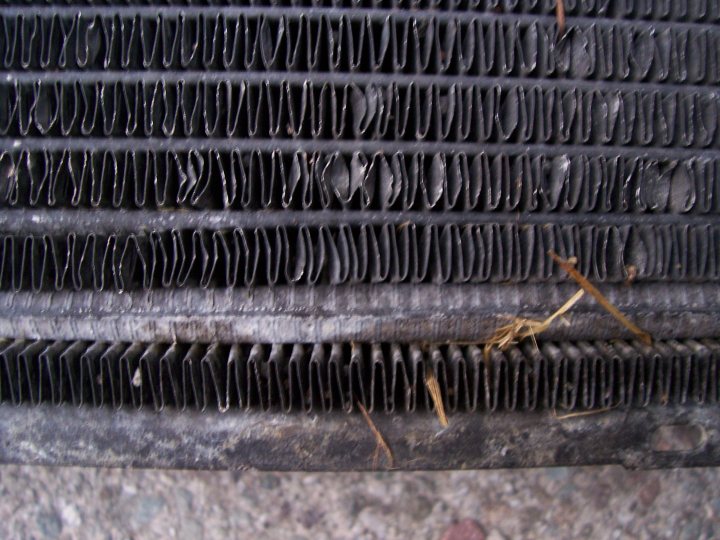 Radiator Damaged Pistonheads