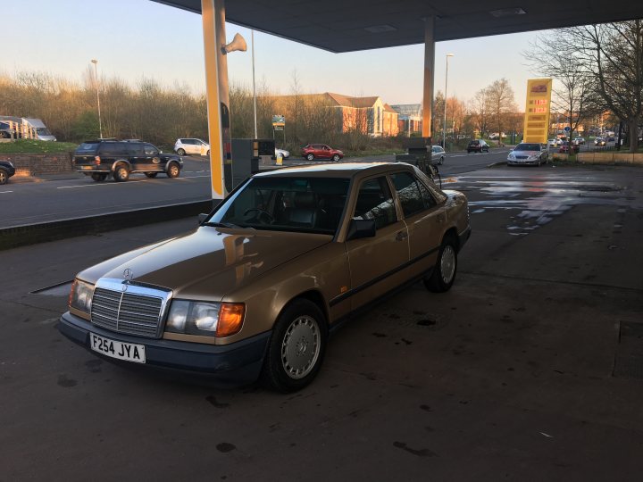 Retro Barge: 0a's Gold Mercedes W124 300E With Brown Leather - Page 1 - Readers' Cars - PistonHeads
