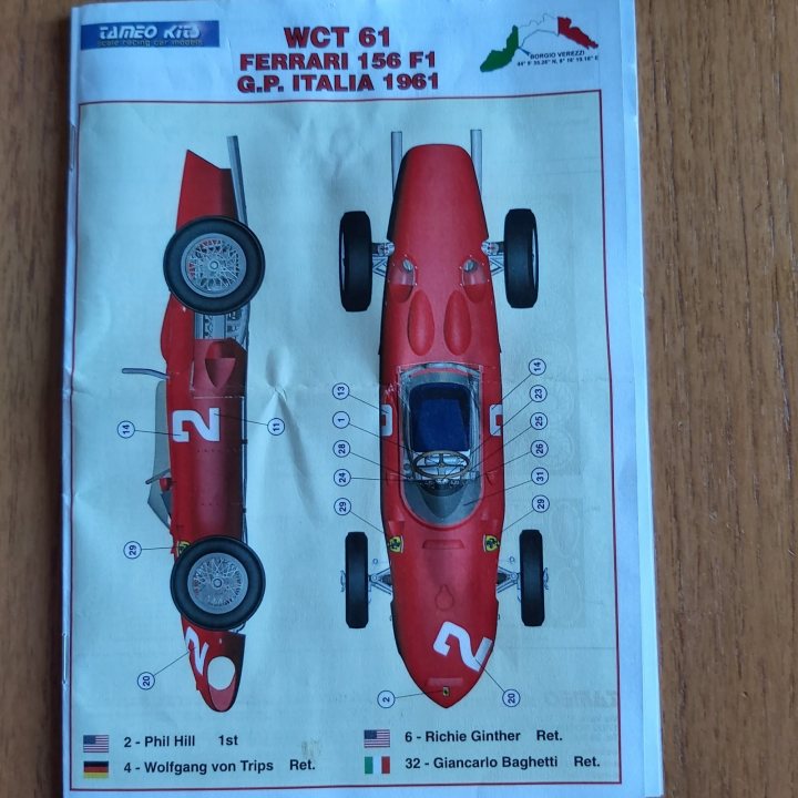 1961 FERRARI 156 SHARKNOSE 1/43 - Page 1 - Scale Models - PistonHeads
