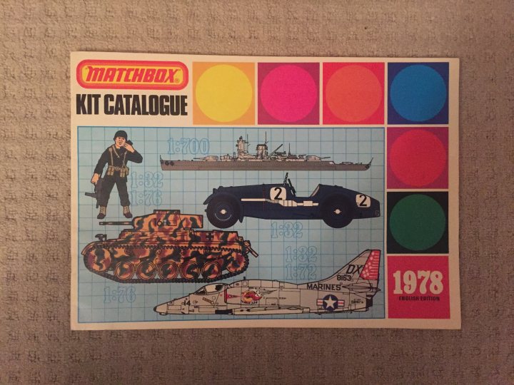 1978 Matchbox Kit Catalogue - Page 1 - Scale Models - PistonHeads