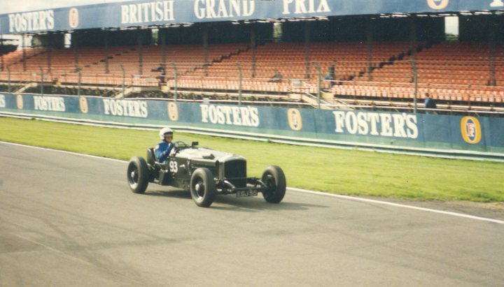 Special Egj Derby Pistonheads Bentley - The image captures an exciting moment at a race track. At the center of the frame is a vintage car, emblazoned with the number 95, fiercely barreling down the track. The car is exhilarating in motion, its old-world charm contrasting with the modern high-speed track it's tackling.

The background of the image reveals a bustling race track teeming with spectators. The crowd watches with anticipation as the car races towards the finish line. Adding to the atmosphere are large advertisements for Foster's beer that line the track, their colors vibrant and eye-catching. 

The image as a whole is a dynamic snapshot of a classic car race, encapsulating the adrenaline, speed, and excitement of the sport.