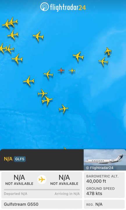 Cool things seen on FlightRadar - Page 574 - Boats, Planes & Trains - PistonHeads UK