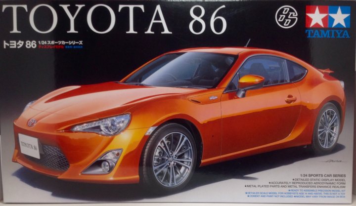 Tamiya GT86 1/24 scale - Page 1 - Scale Models - PistonHeads