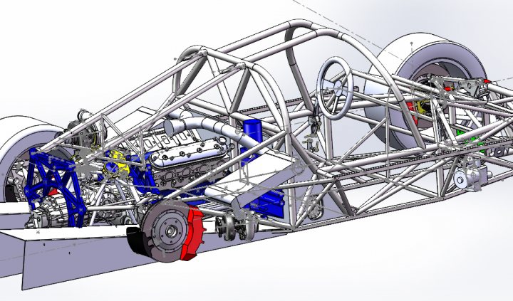 962 recreation with a GT3 Heart...  - Page 4 - Porsche General - PistonHeads - The image depicts a meticulously detailed, intricate garden tool with multiple handles and intricate metalwork, painted in shades of gray and silver. The tool is designed for garden maintenance and is showcased against a pristine white background, highlighting its craftsmanship and precision engineering. This impressive piece of machinery, possibly a motorless lawnmower or a perplexing garden tractor, is a marvel of modern design and technology.