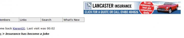 Pistonheads Joke Insurance - The image is a screenshot of a webpage for Lancaster Insurance, which specializes in insurance for classic and vintage cars. In the top right of the image, there is a red oval that displays an image of a classic car and some text. The main content of the image is a white text that contains red and black headings, such as "Lancaster Insurance," followed by a series of smaller paragraph-like text. There's also a blue rectangle in the top left corner displaying "MeDi Mum" possibly indicating some form of advertisement or sponsorship. The text in the image seems to be an ad or promotional material about a contest or service offered by the company.