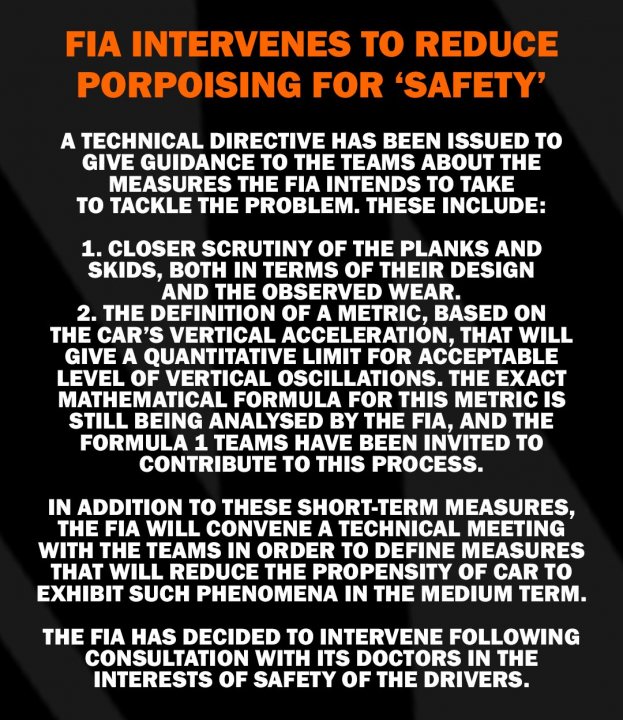 Porpoising, what if? - Page 7 - Formula 1 - PistonHeads UK