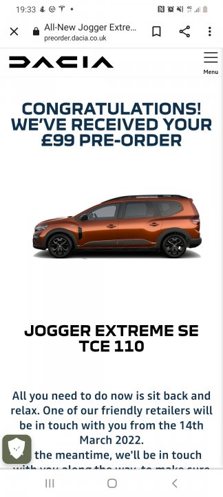 Dacia Jogger? - Page 1 - Car Buying - PistonHeads UK