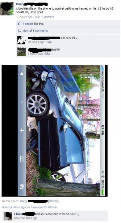 Facebook fails - Page 112 - The Lounge - PistonHeads