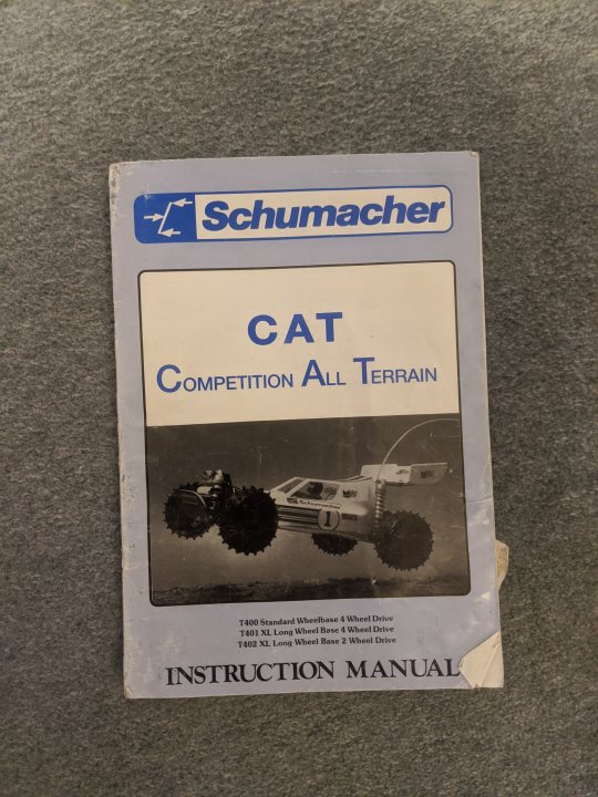 Schumacher CAT XLS build - Page 1 - Scale Models - PistonHeads