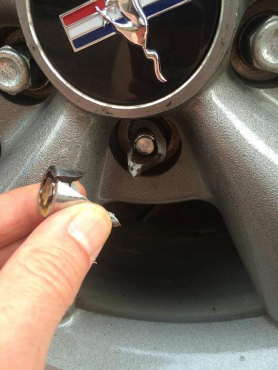 locking wheel nut snapped, half now left on stud!! - Page 1 - Home Mechanics - PistonHeads