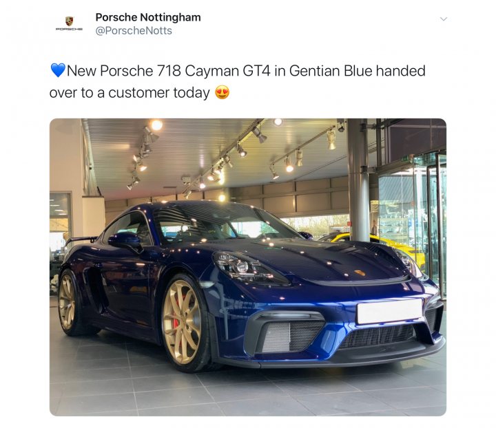 The new 718 Gt4/Spyder are here! - Page 81 - Boxster/Cayman - PistonHeads