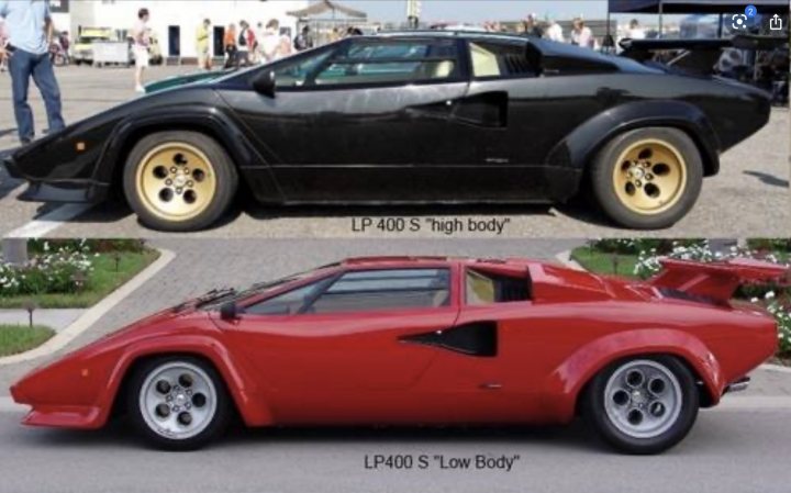 Countach LP 400S -- What is Series 1 ,2&3 - Page 1 - Lamborghini Classics - PistonHeads