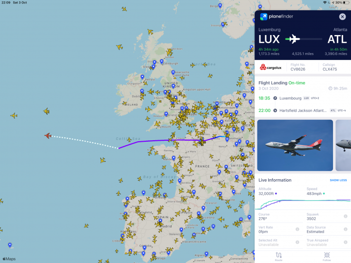 Cool things seen on FlightRadar - Page 209 - Boats, Planes & Trains - PistonHeads