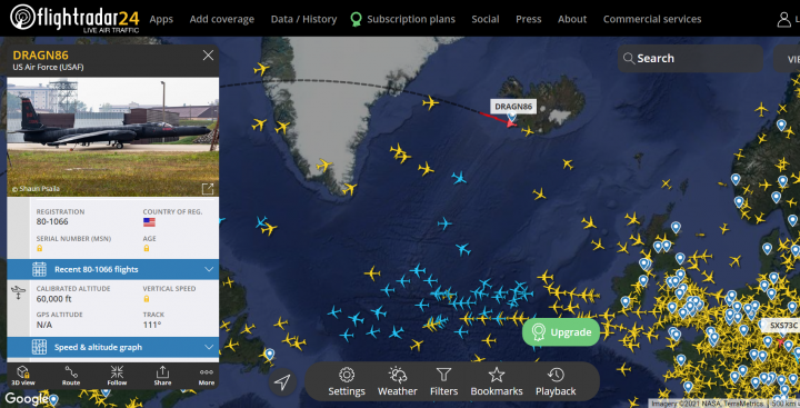 Cool things seen on FlightRadar - Page 266 - Boats, Planes & Trains - PistonHeads UK