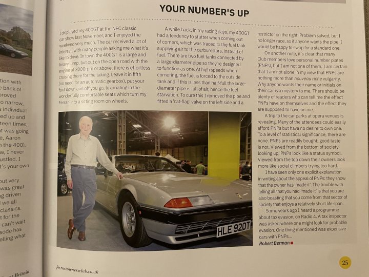 Private Plates - Vulgar and Nouveau Riche! - Page 1 - Ferrari V8 - PistonHeads UK
