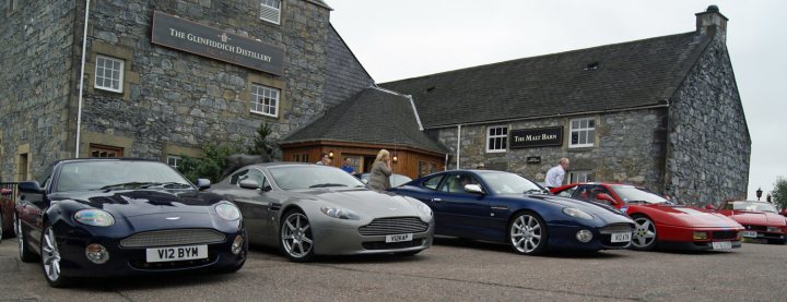 Astons & Ferraris at Glenfiddich distillery - Page 1 - Aston Martin - PistonHeads