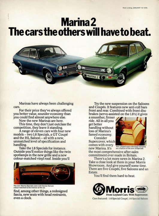Old car ads from magazines & newspapers - Page 71 - Classic Cars and Yesterday's Heroes - PistonHeads UK