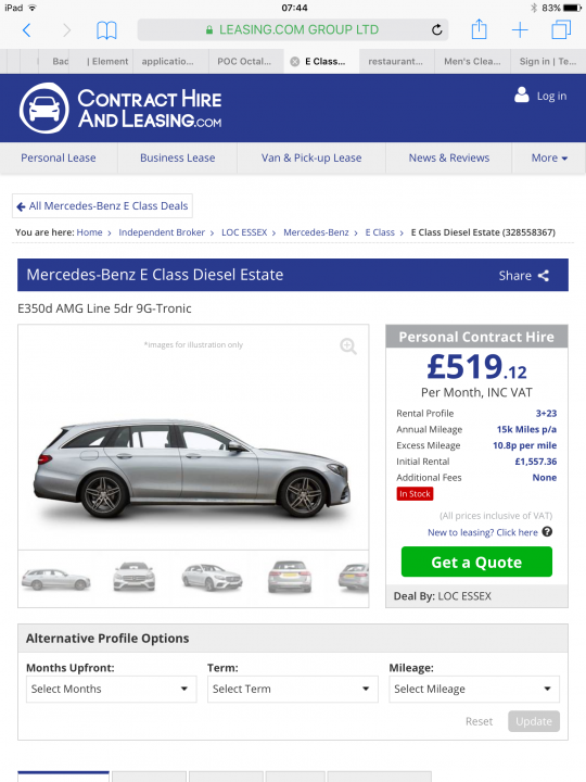 Best Lease Car Deals Available? (Vol 6) - Page 214 - Car Buying - PistonHeads