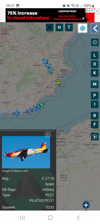 Cool things seen on FlightRadar - Page 573 - Boats, Planes & Trains - PistonHeads UK