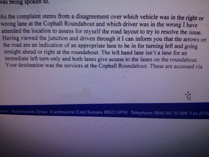 Advised to drive dangerously (in writing) by the Police. - Page 8 - Speed, Plod & the Law - PistonHeads