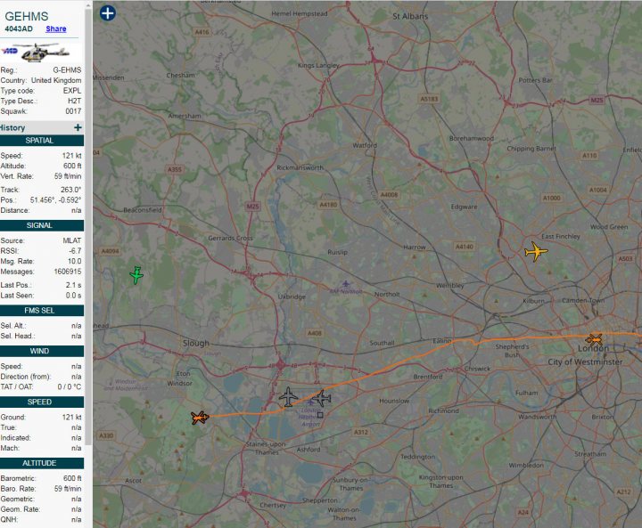 Cool things seen on FlightRadar - Page 166 - Boats, Planes & Trains - PistonHeads