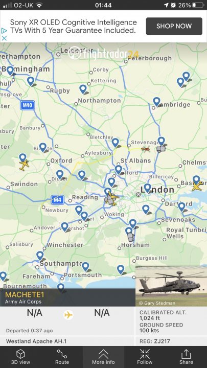 Cool things seen on FlightRadar - Page 274 - Boats, Planes & Trains - PistonHeads UK