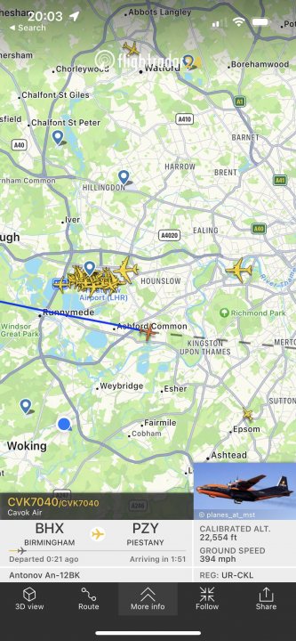 Cool things seen on FlightRadar - Page 505 - Boats, Planes & Trains - PistonHeads UK