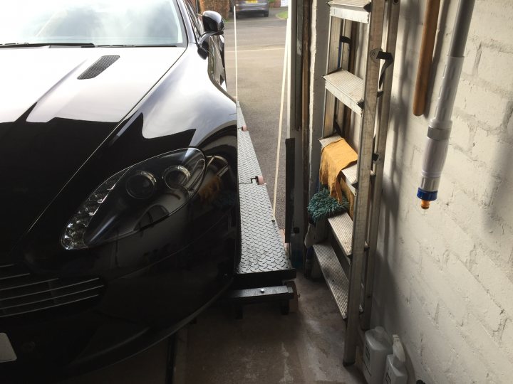 Narrow Garage - Possible Solution?  - Page 1 - Aston Martin - PistonHeads