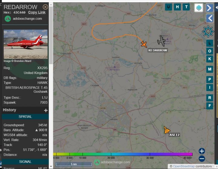 Cool things seen on FlightRadar - Page 440 - Boats, Planes & Trains - PistonHeads UK