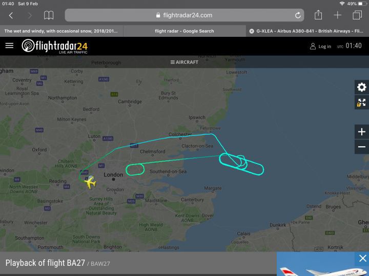 Cool things seen on FlightRadar - Page 61 - Boats, Planes & Trains - PistonHeads