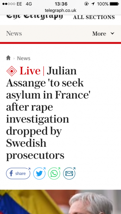 Julian Assange loses extradition appeal at Supreme Court - Page 82 - News, Politics & Economics - PistonHeads