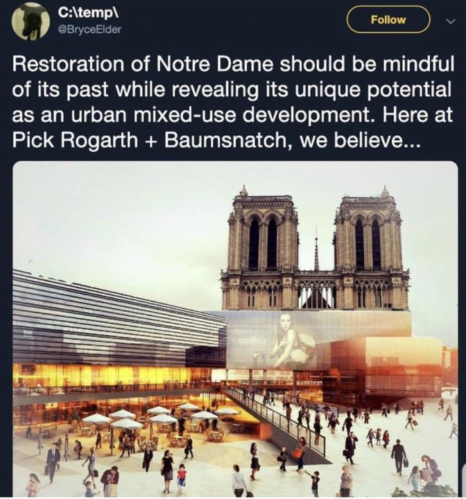 Notre Dame on fire - looks pretty serious - Page 22 - News, Politics & Economics - PistonHeads