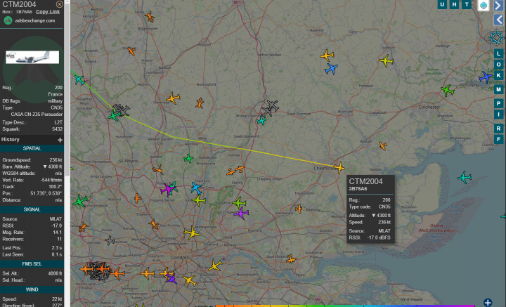 Cool things seen on FlightRadar - Page 504 - Boats, Planes & Trains - PistonHeads UK
