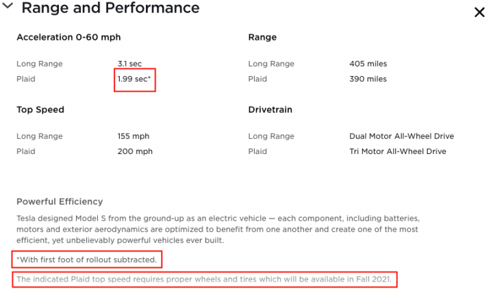 RE: Tesla confirms Model S Plaid performance - Page 4 - General Gassing - PistonHeads UK