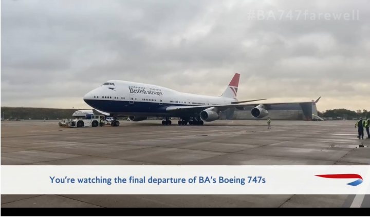 Final two BA 747s Leaving Heathrow for the Last Time - Page 1 - Boats, Planes & Trains - PistonHeads