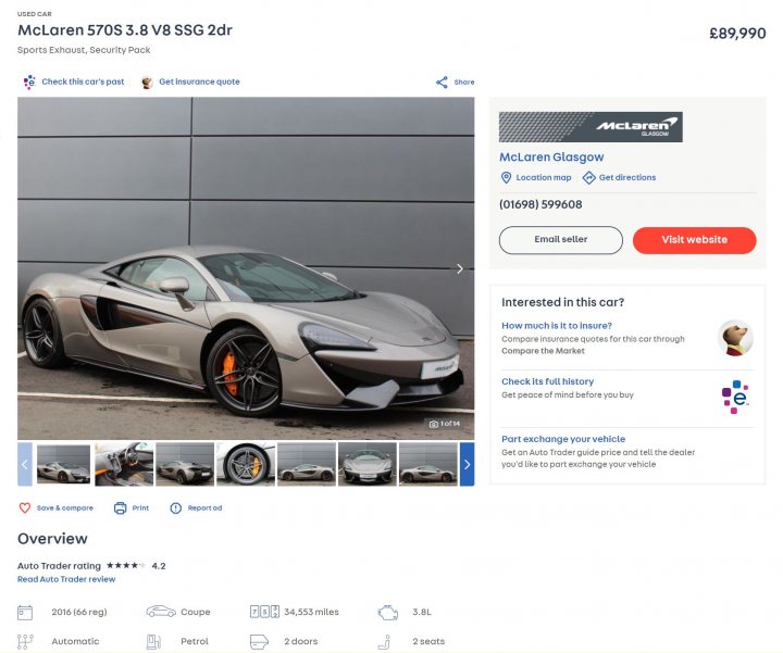 The £90k 570S has arrived - bargain of the year? - Page 1 - McLaren - PistonHeads